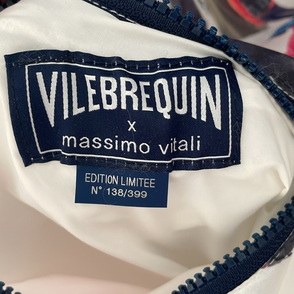Limited edition Vilebrequin x Massimo Vitali reversible insulated vest - Picture 3 of 9